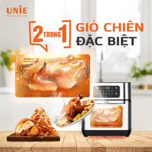 Nồi chiên không dầu UNIE UE-1000 dung tích 12L, 14 chế độ nấu - Ảnh 6