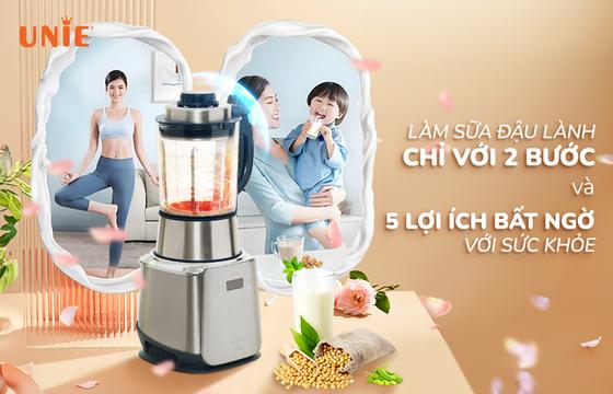 5 lợi ích bất ngờ của sữa hạt từ đậu nành và cách làm cực đơn giản tại nhà
