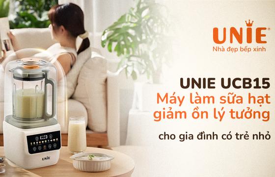 Unie UCB15 – Máy làm sữa hạt giảm ồn lý tưởng cho gia đình có trẻ nhỏ