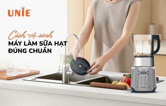 Bạn đã biết cách vệ sinh máy làm sữa hạt đúng chuẩn giúp máy hoạt động hiệu quả chưa?