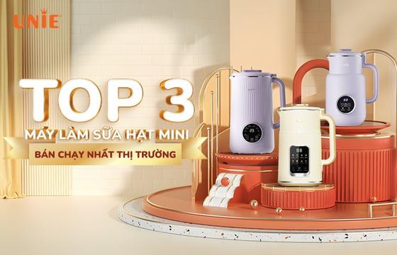 Top 3 máy làm sữa hạt mini bán chạy nhất thị trường