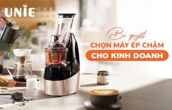 Bí quyết chọn máy ép chậm cho quán cafe: Bền bỉ, kiệt bã, giữ trọn dinh dưỡng trong rau củ quả