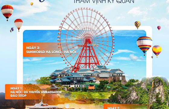 CHƯƠNG TRÌNH TÍCH LŨY DOANH SỐ – SĂN VÉ VÀNG DU LỊCH HẠ LONG CÙNG UKG GROUP