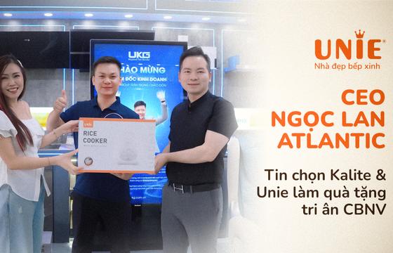 CEO Ngọc Lan Atlantic tin chọn Unie & Unie làm quà tặng tri ân CBNV