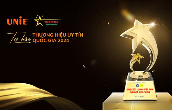 Unie Việt Nam vinh dự nhận giải thưởng “Top 10 thương hiệu uy tín quốc gia 2024”
