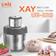 Máy xay thịt UNIE UE-228 + bóc vỏ hành, tỏi, đánh ruốc - Ảnh 2