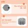 Máy sưởi gốm UNIE UE-125 nhỏ gọn, làm ấm nhanh - Ảnh 6