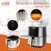 Nồi chiên không dầu UNIE UE-800 dung tích 8L, công nghệ Rapid air đa chiều - Ảnh 9