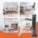 Máy sưởi gốm UNIE UE-129 làm ấm nhanh chóng, phun sương tạo ẩm - Ảnh 8