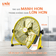Quạt sàn tích điện UNIE UE-880 hoạt động liên tục 48h - Ảnh 4