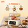 Nồi lẩu hấp đa năng Unie UE660 dung tích 10L, 3in1 - Ảnh 2