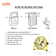 Quạt sàn tích điện UNIE UE-880 hoạt động liên tục 48h - Ảnh 9