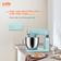 Máy nhồi bột UNIE UE-990 dung tích 6.5L, 10 tốc độ điều chỉnh - Ảnh 5