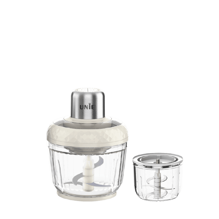 Máy xay thịt UNIE UM366 - 2,5L, 2 cối xay thủy tinh + trục đánh ruốc
