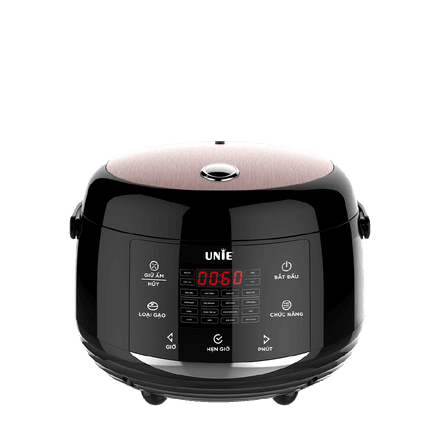 Nồi cơm điện UNIE UEC1572B dung tích 1.5L, lòng nồi gốm cao cấp