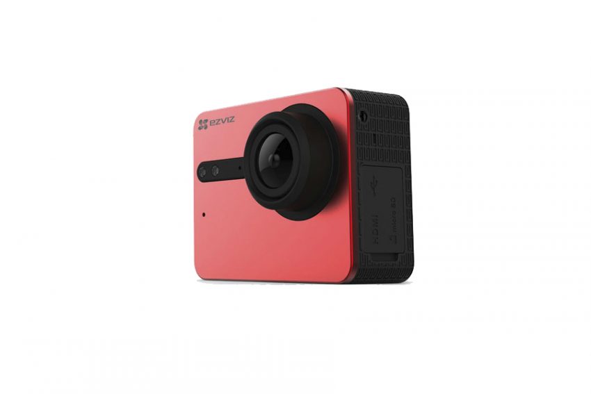 Camera Hành Trình EZVIZ S5 Starter Kit CS-SP200-A0-216WFBS 4K/15fps red